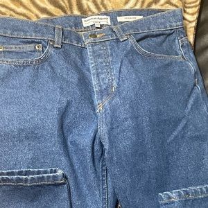 American apparel blue jeans